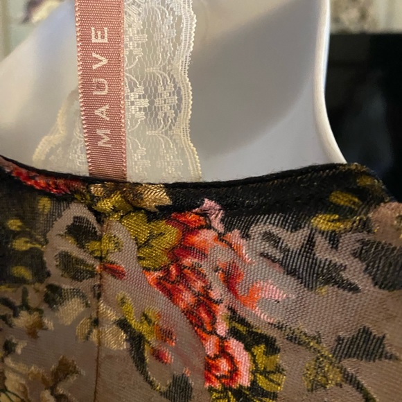 Mauve by Anthropologie Floral Fringe Kimono - Picture 7 of 9